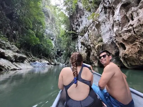 El Boquerón, el cañón que parece una boca gigante en el corazón de Izabal