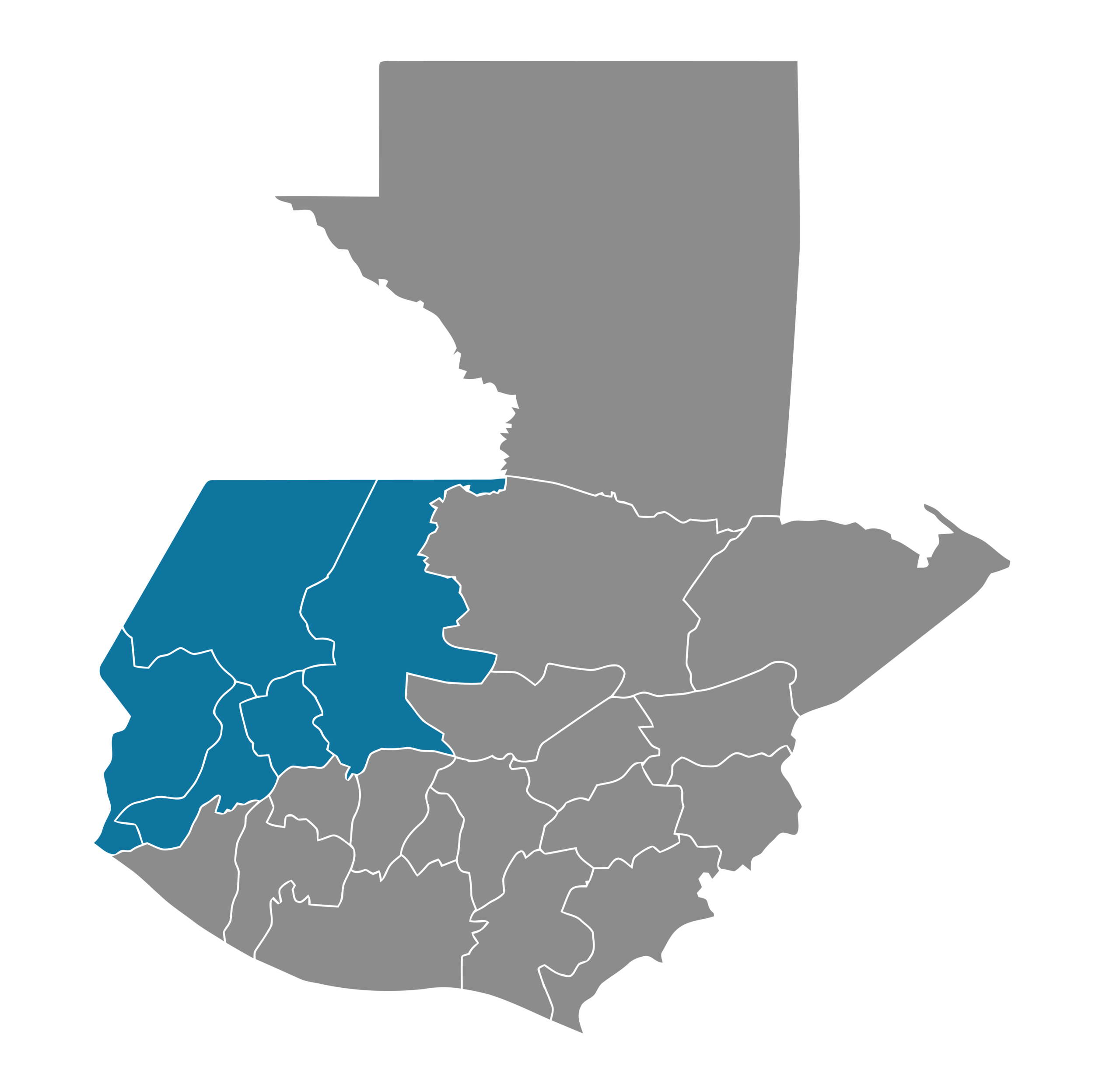Mapa de cobertura de Amores 90.1 FM
