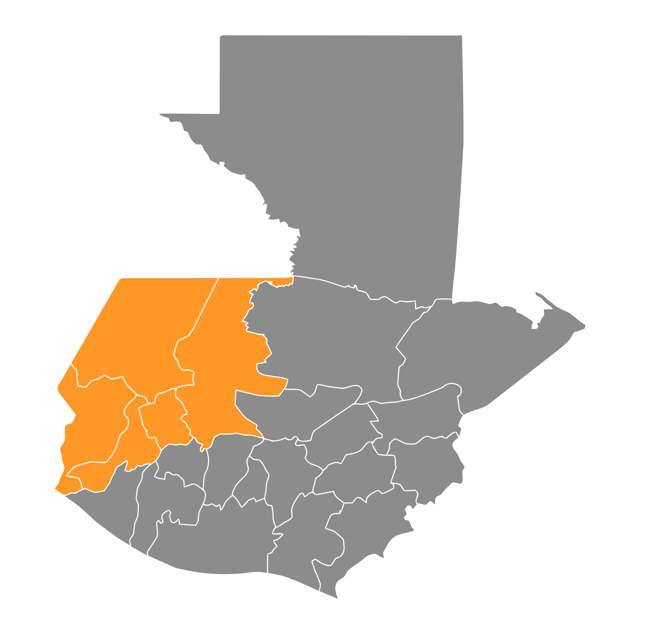 Mapa de cobertura La Mandona 90.5 FM