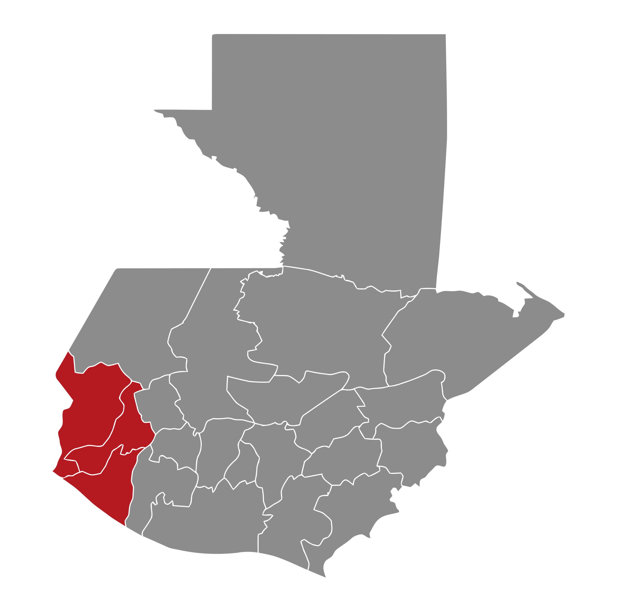 Mapa de cobertura de Dinámica 89.9 FM